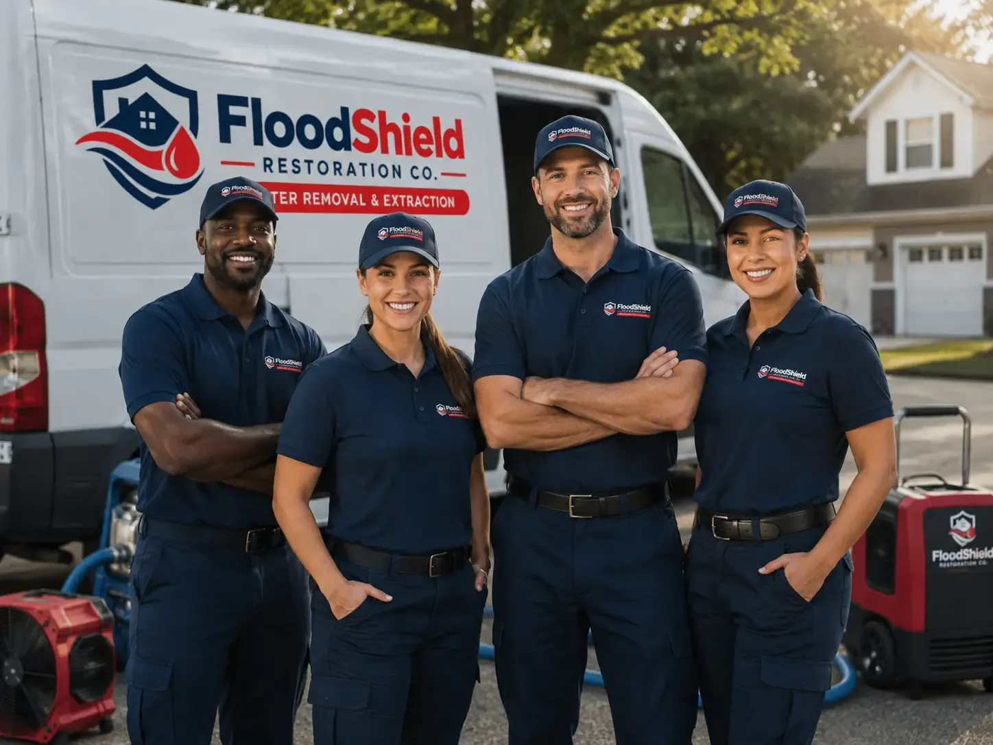 Flood Damage Restoration company in Columbus Grove, OH