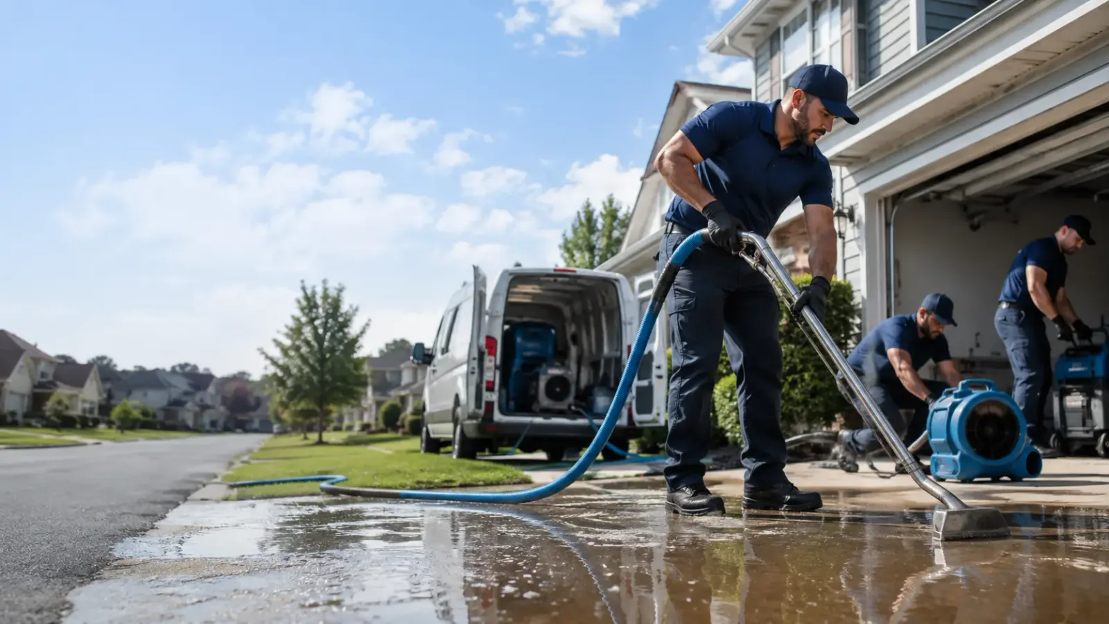 Flood Damage Restoration in Columbus Grove, OH